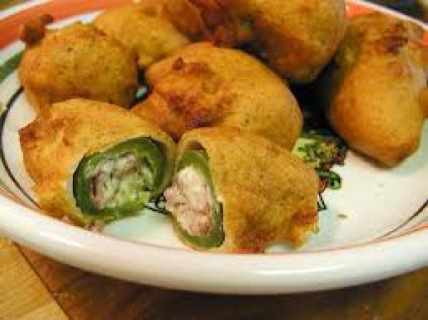 chiles stuffed with seafood