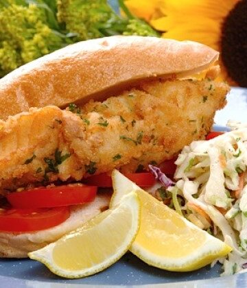 bahamian grouper sandwich