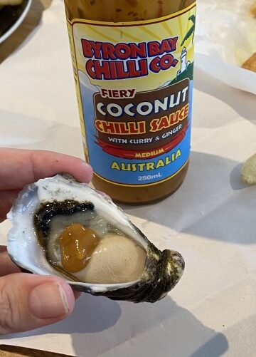 oysters byron bay hot sauce