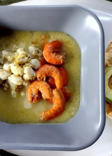 Pozole Verde de Camarón