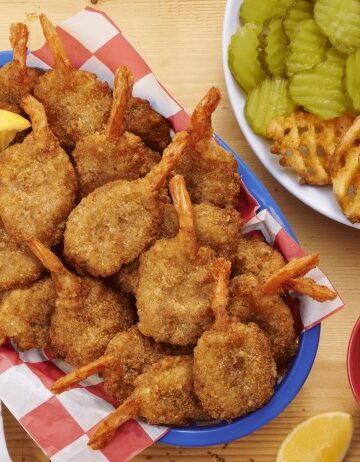 seapak southern fried shrimp and fries